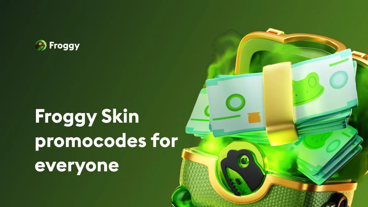 Promo codes FROGGY SKIN - take the best with us