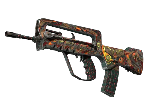 StatTrak™ FAMAS | Eye of Athena (Field-Tested)