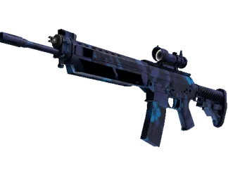 StatTrak™ SG 553 | Aloha (Minimal Wear)