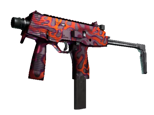 MP9 | Ruby Poison Dart (Minimal Wear)