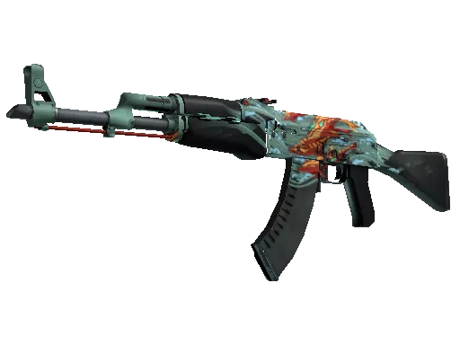 StatTrak™ AK-47 | Aquamarine Revenge (Field-Tested)