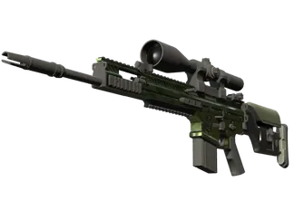SCAR-20 | Green Marine (Well-Worn)