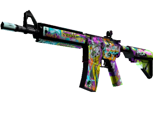 StatTrak™ M4A4 | In Living Color (Factory New)