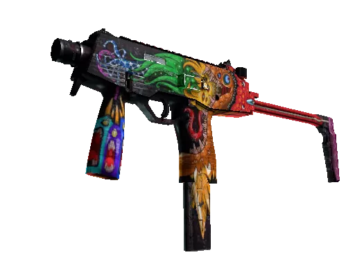 StatTrak™ MP9 | Food Chain (Well-Worn)