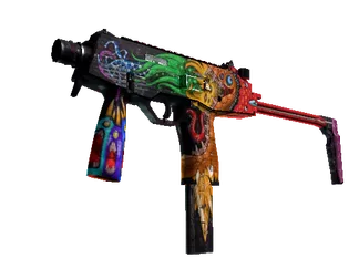 StatTrak™ MP9 | Food Chain (Well-Worn)