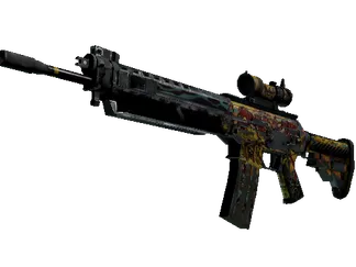 StatTrak™ SG 553 | Colony IV (Battle-Scarred)