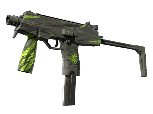 MP9 | Deadly Poison (Well-Worn)