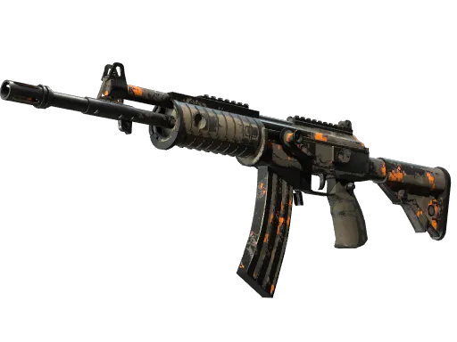 Galil AR | Orange DDPAT (Battle-Scarred)