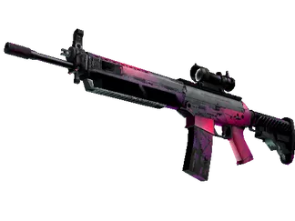 StatTrak™ SG 553 | Pulse (Well-Worn)