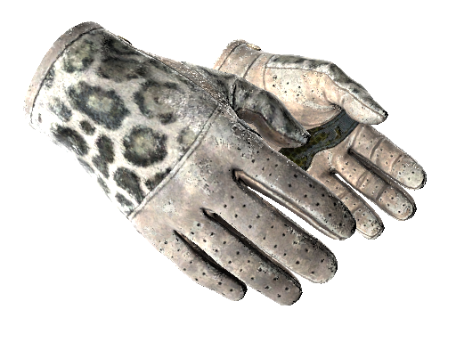 ★ Driver Gloves | Snow Leopard (Battle-Scarred)