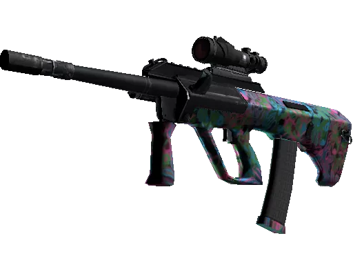 StatTrak™ AUG | Death by Puppy (Minimal Wear)