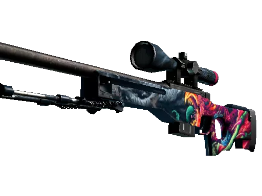 StatTrak™ AWP | Hyper Beast (Well-Worn)