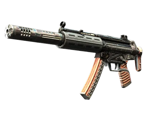 StatTrak™ MP5-SD | Gauss (Well-Worn)