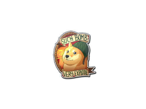 Sticker | Bomb Doge