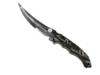 ★ Flip Knife | Black Laminate