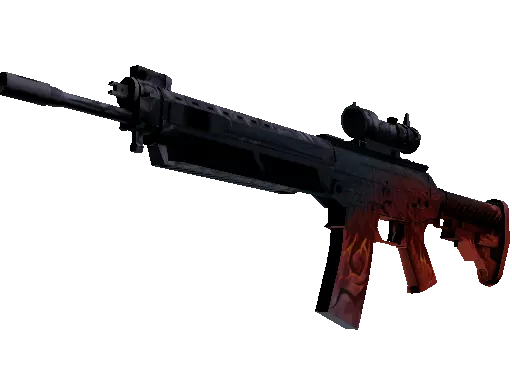 StatTrak™ SG 553 | Darkwing (Well-Worn)