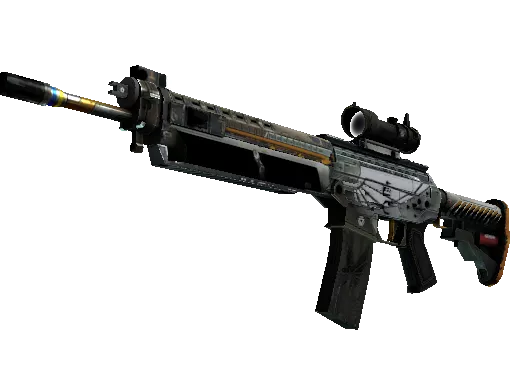 StatTrak™ SG 553 | Aerial (Field-Tested)