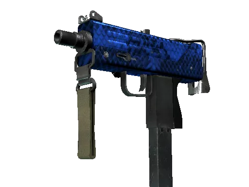 MAC-10 | Lapis Gator (Well-Worn)