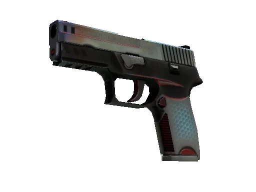 StatTrak™ P250 | Cyber Shell (Well-Worn)