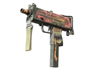 MAC-10 | Curse (Battle-Scarred)