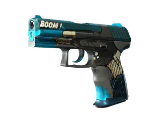 StatTrak™ P2000 | Handgun (Battle-Scarred)