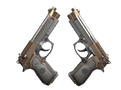 StatTrak™ Dual Berettas | Cartel (Minimal Wear)