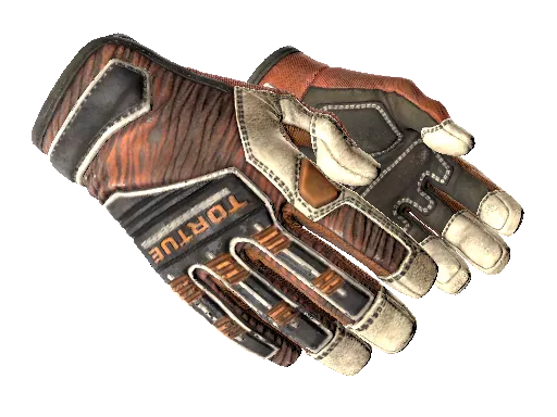 ★ Specialist Gloves | Tiger Strike (Well-Worn)