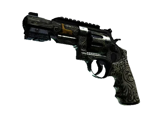 StatTrak™ R8 Revolver | Llama Cannon (Battle-Scarred)