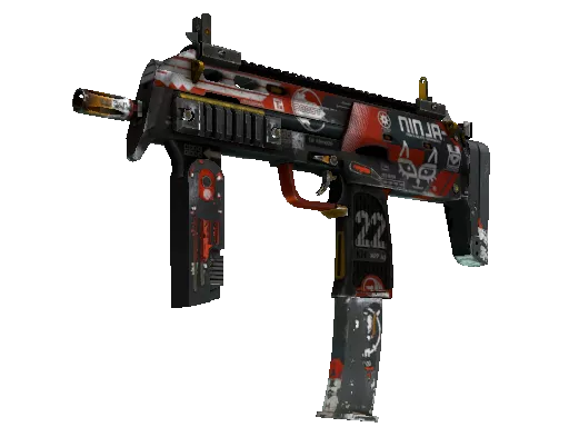 StatTrak™ MP7 | Bloodsport (Battle-Scarred)