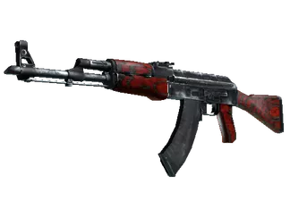 StatTrak™ AK-47 | Red Laminate (Battle-Scarred)