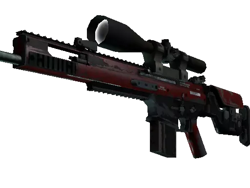 SCAR-20 | Crimson Web (Field-Tested)