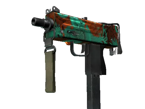 StatTrak™ MAC-10 | Last Dive (Well-Worn)