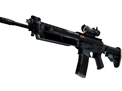 SG 553 | Phantom (Battle-Scarred)