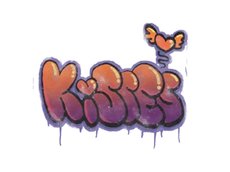 Sealed Graffiti | Kisses