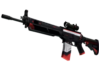 StatTrak™ SG 553 | Cyrex (Minimal Wear)