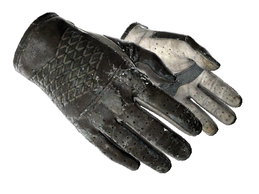 ★ Driver Gloves | Black Tie (Battle-Scarred)