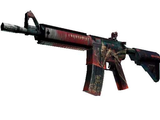 StatTrak™ M4A4 | Tooth Fairy (Well-Worn)