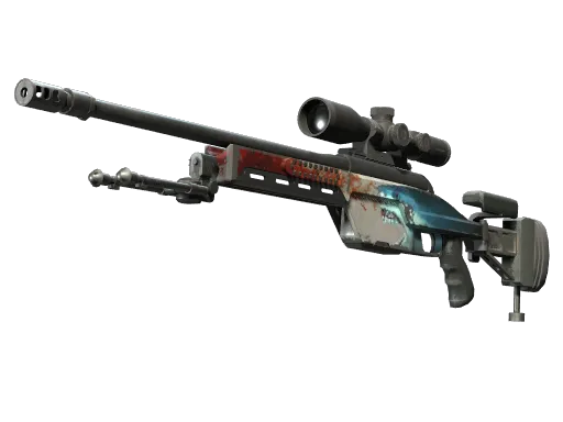 StatTrak™ SSG 08 | Blood in the Water (Field-Tested)