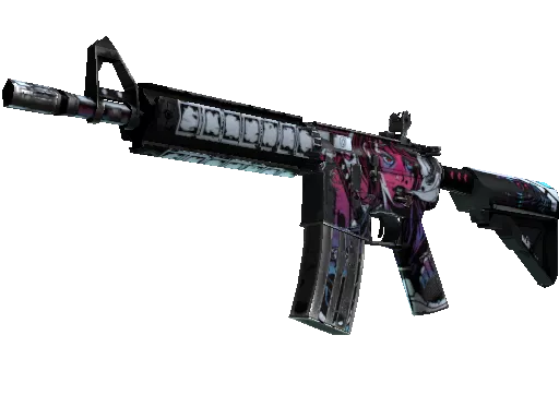 StatTrak™ M4A4 | Neo-Noir (Well-Worn)