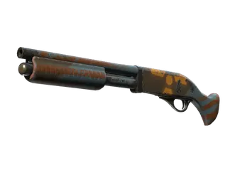 Souvenir Sawed-Off | Irradiated Alert (Well-Worn)