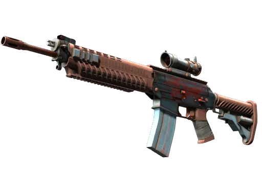 StatTrak™ SG 553 | Ol' Rusty (Minimal Wear)