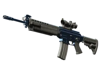 SG 553 | Anodized Navy (Minimal Wear)