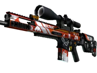 StatTrak™ SCAR-20 | Bloodsport (Well-Worn)