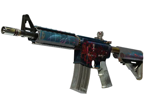 M4A4 | Spider Lily (Battle-Scarred)