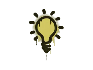 Sealed Graffiti | Lightbulb (Tracer Yellow)