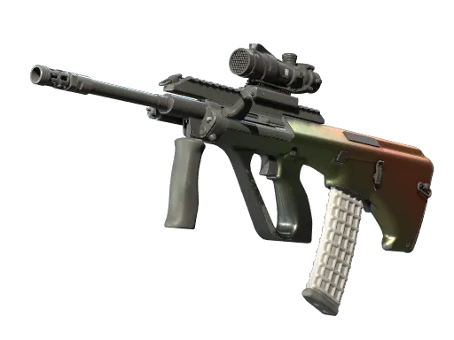 AUG | Amber Fade (Well-Worn)