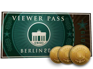 Berlin 2019 Viewer Pass   3 Souvenir Tokens