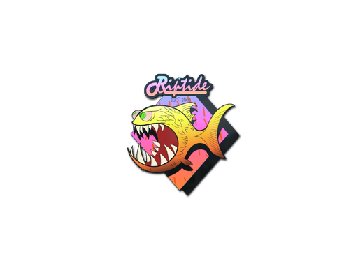 Sticker | Yellow Jaggyfish