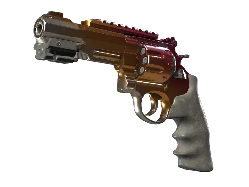 StatTrak™ R8 Revolver | Fade (Well-Worn)
