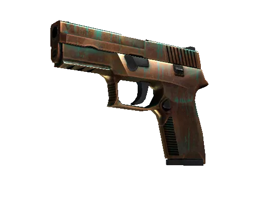 StatTrak™ P250 | Verdigris (Minimal Wear)